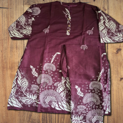 Wine Essence Cotton Co-Ord Set for Women – Stylish Indo-Western Workwear Set