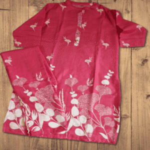 Blush Bloom Cotton Co-Ord Set for Women – Breathable Indo-Western Office Wear